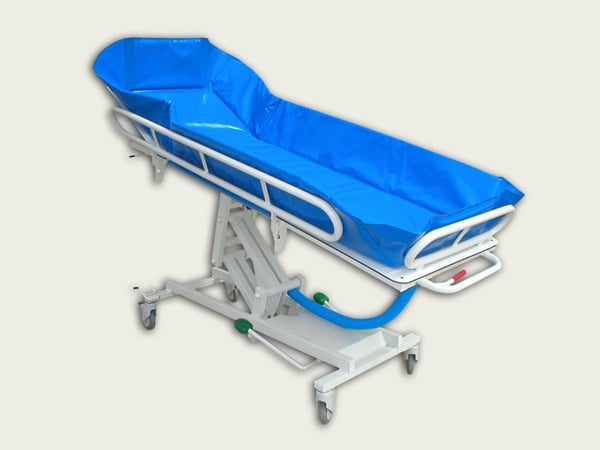 Carroça de lavagem e transporte de aço epoxi-poliéster